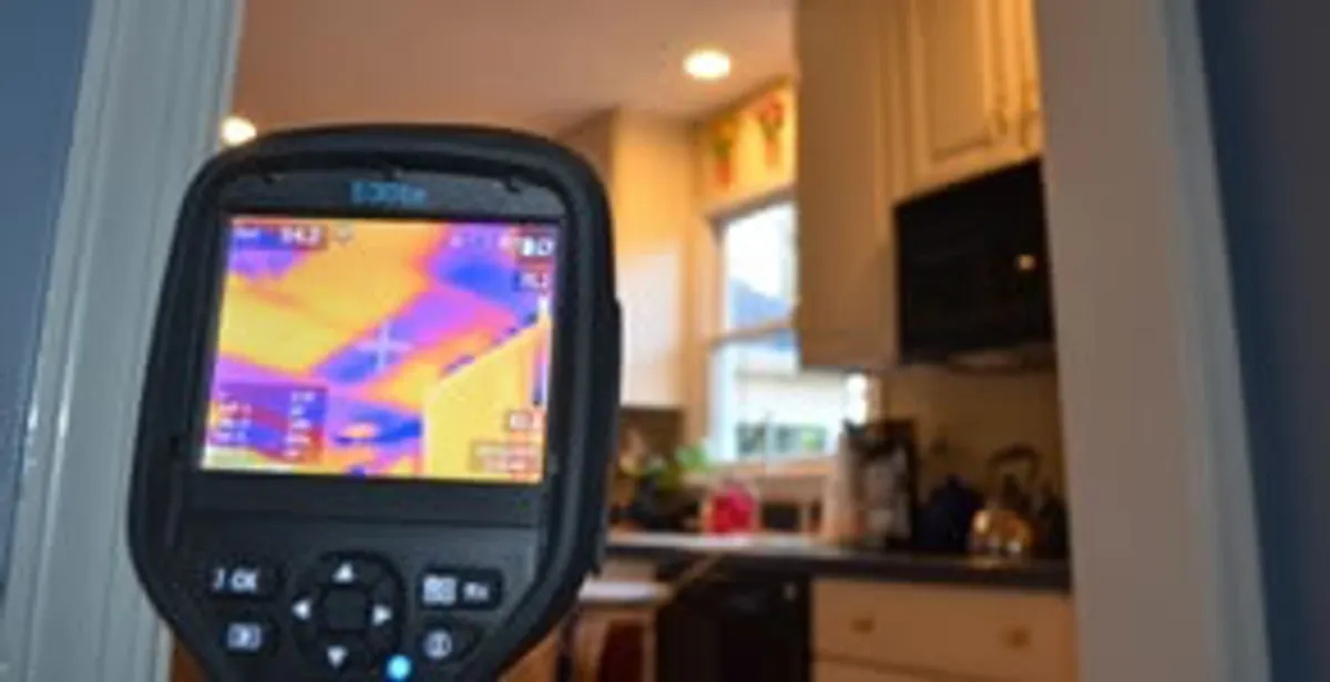 home energy audit service using thermal imaging to evaluate electrical efficiency inside a home in Chandler, AZ